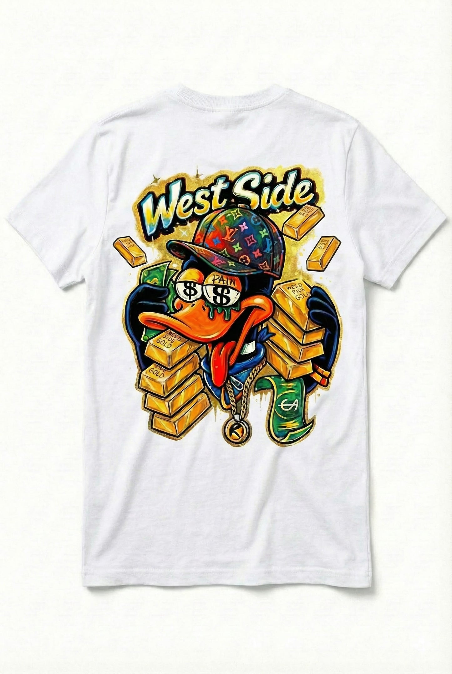 T-shirt West Side Duck – Street Art & Pop Culture