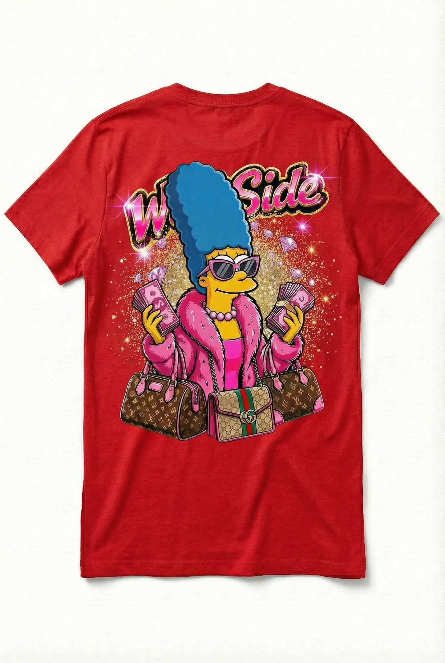 T-SHIRT WEST SIDE QUEEN â CARTOON LUXE & STREET ART