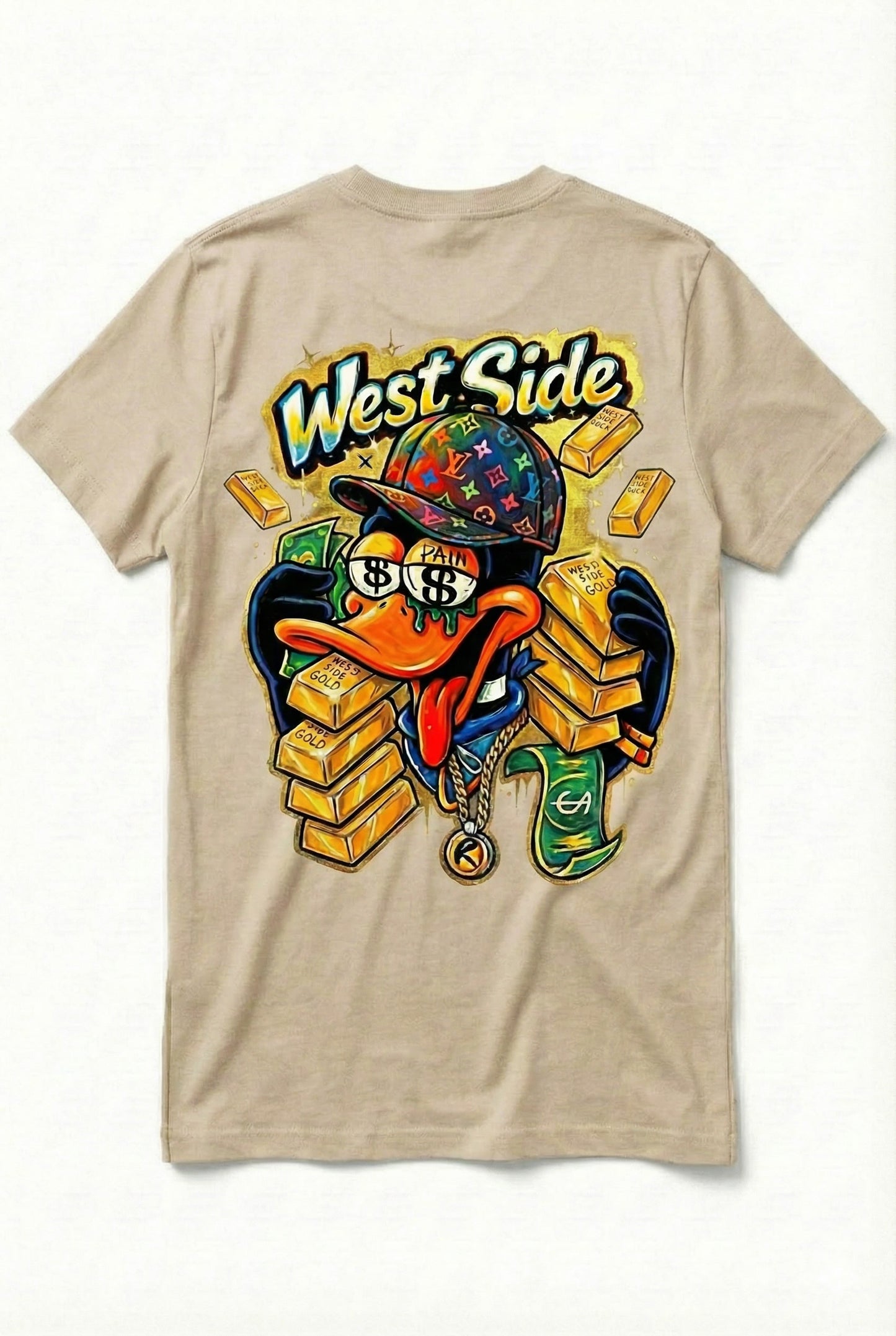T-shirt West Side Duck – Street Art & Pop Culture