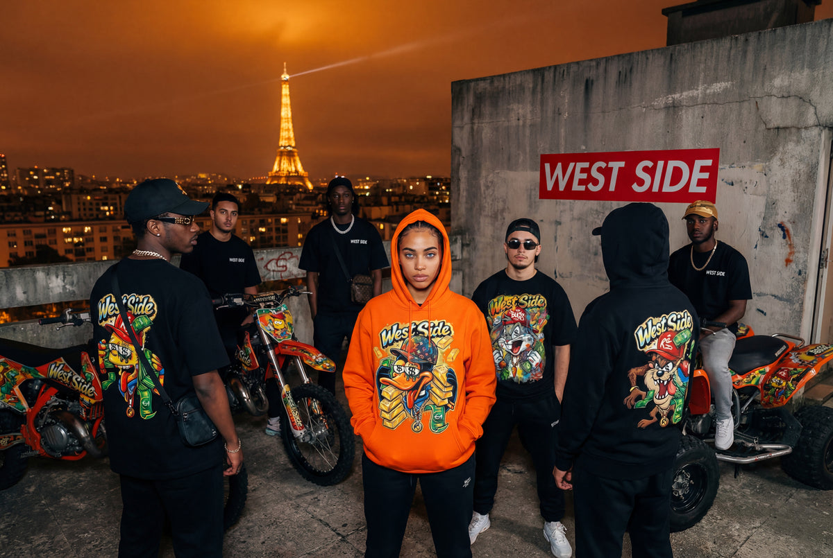 La collection Hustle Edition portée sur les toits de Paris