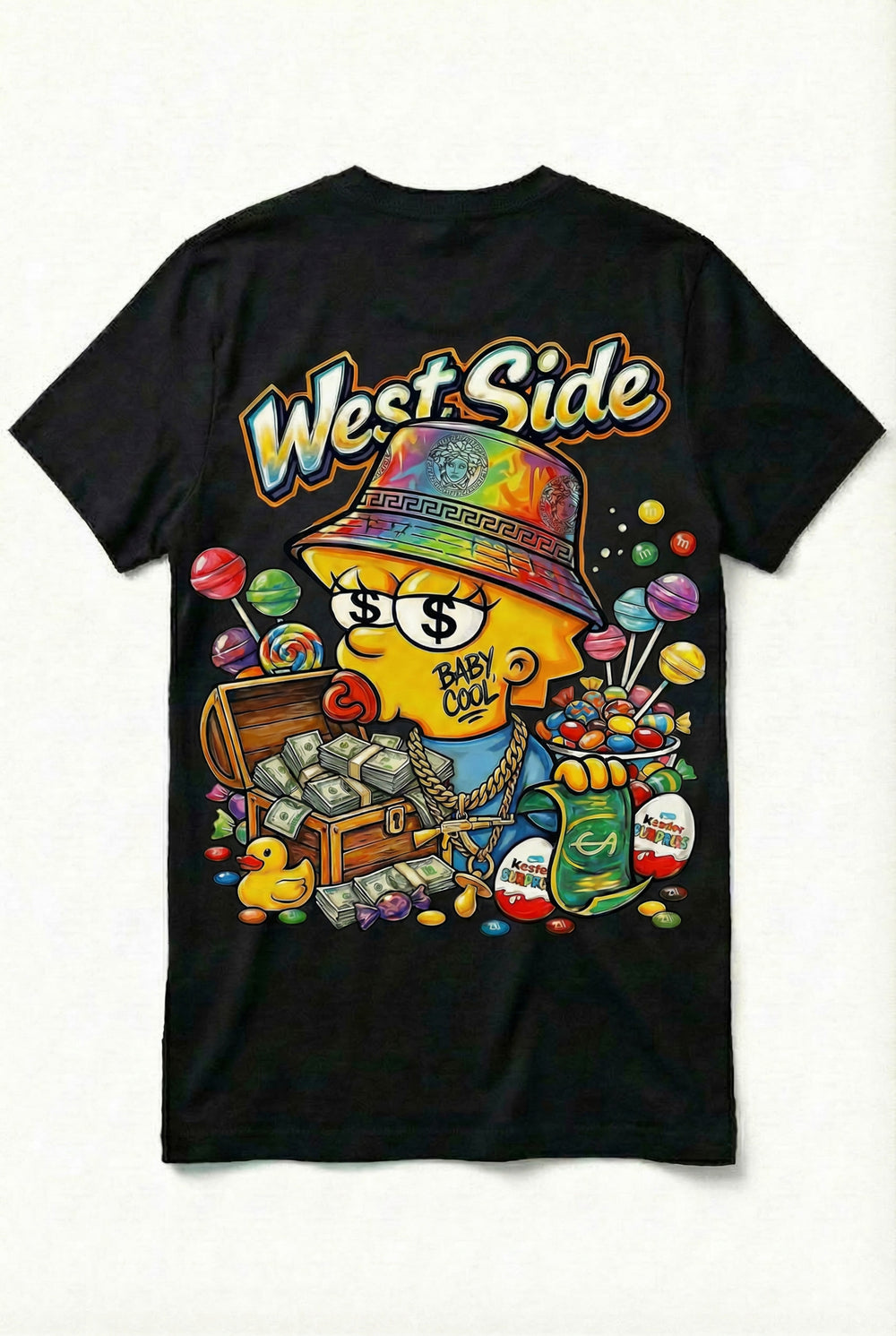 🖤 T-SHIRT WEST SIDE – BABY COOL CANDY MONEY