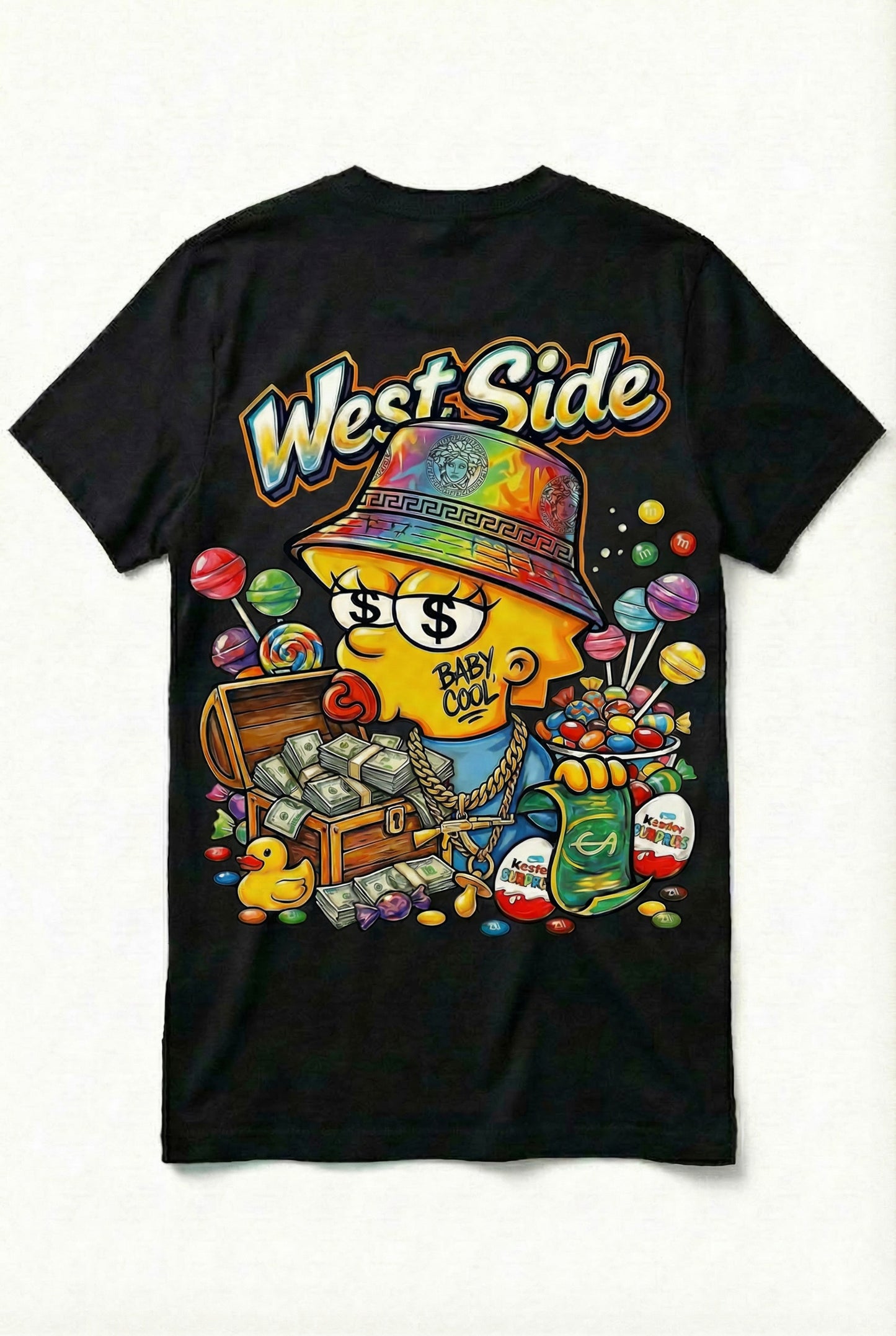 🖤 T-SHIRT WEST SIDE – BABY COOL CANDY MONEY