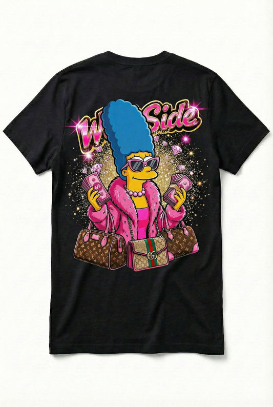 T-SHIRT WEST SIDE QUEEN – CARTOON LUXE & STREET ART