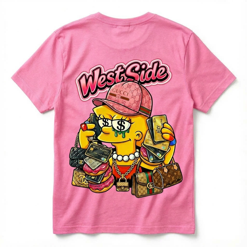 T-shirt West Side Queen – Cartoon Luxe & Street Art