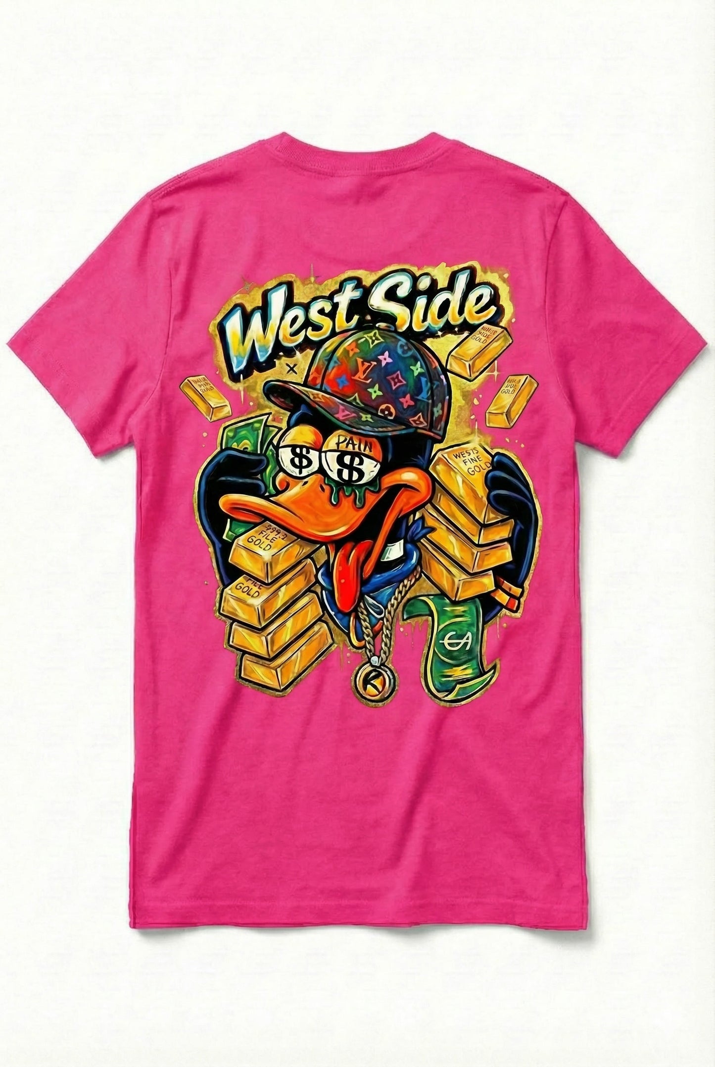 T-shirt West Side Duck – Street Art & Pop Culture