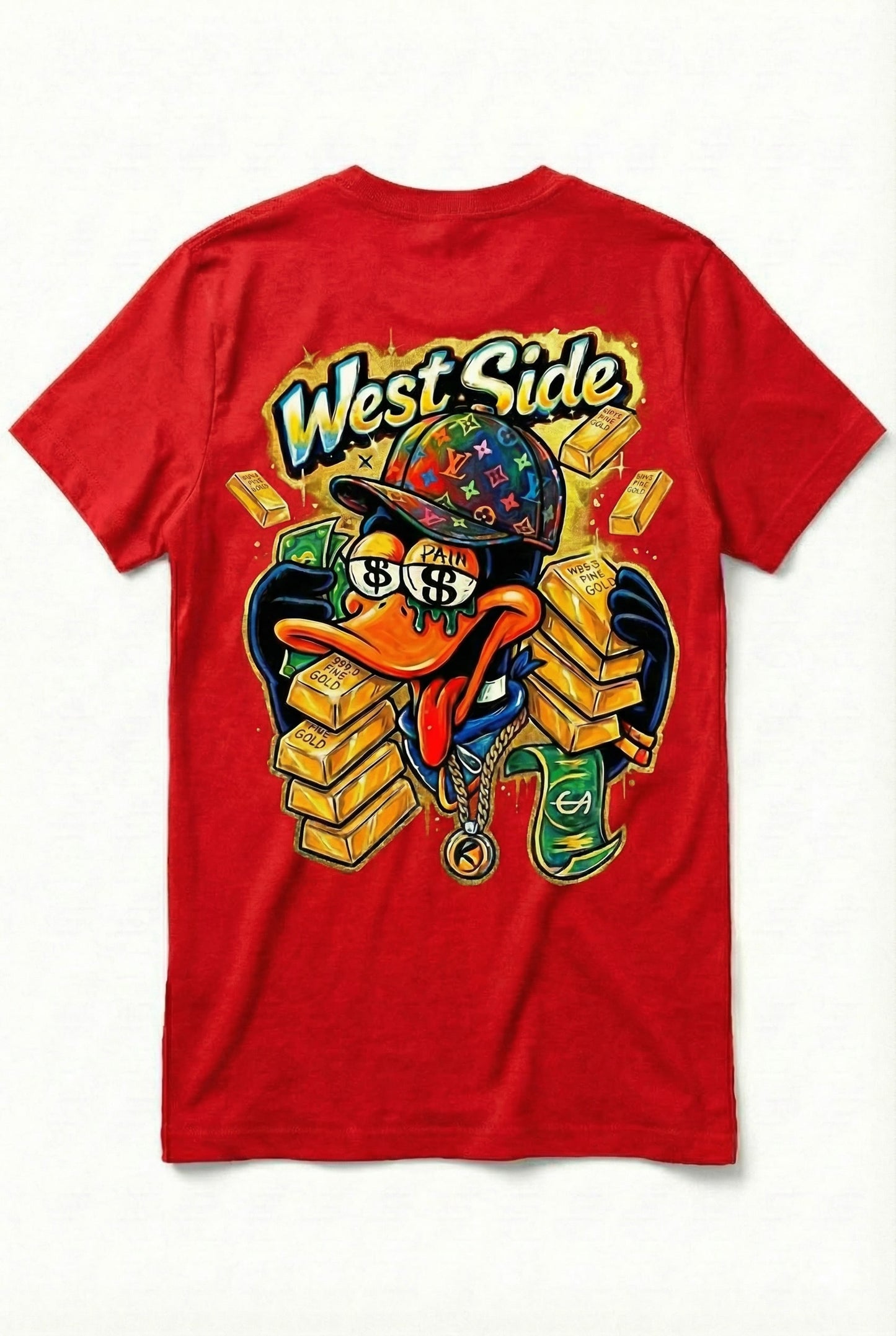 T-shirt West Side Duck – Street Art & Pop Culture