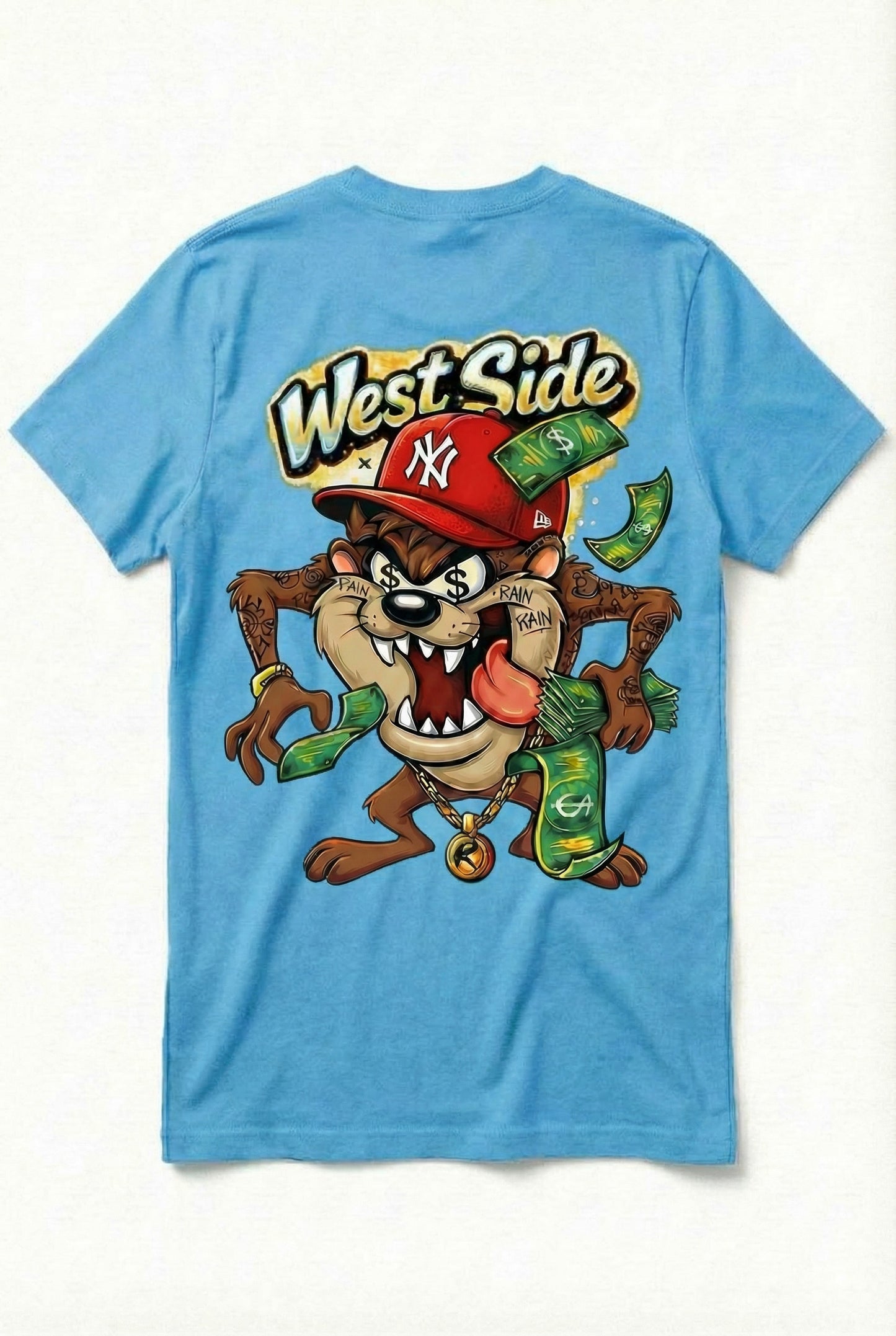 T-shirt West Side Taz – Cartoon Street Art & Pop Culture