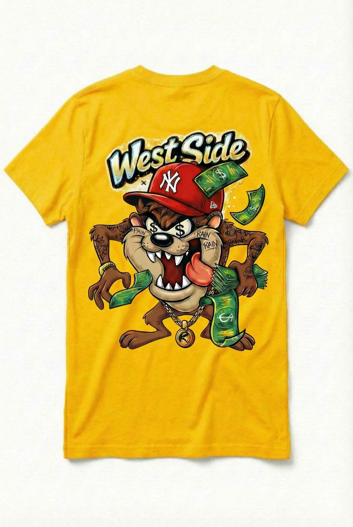 T-shirt West Side Taz – Cartoon Street Art & Pop Culture