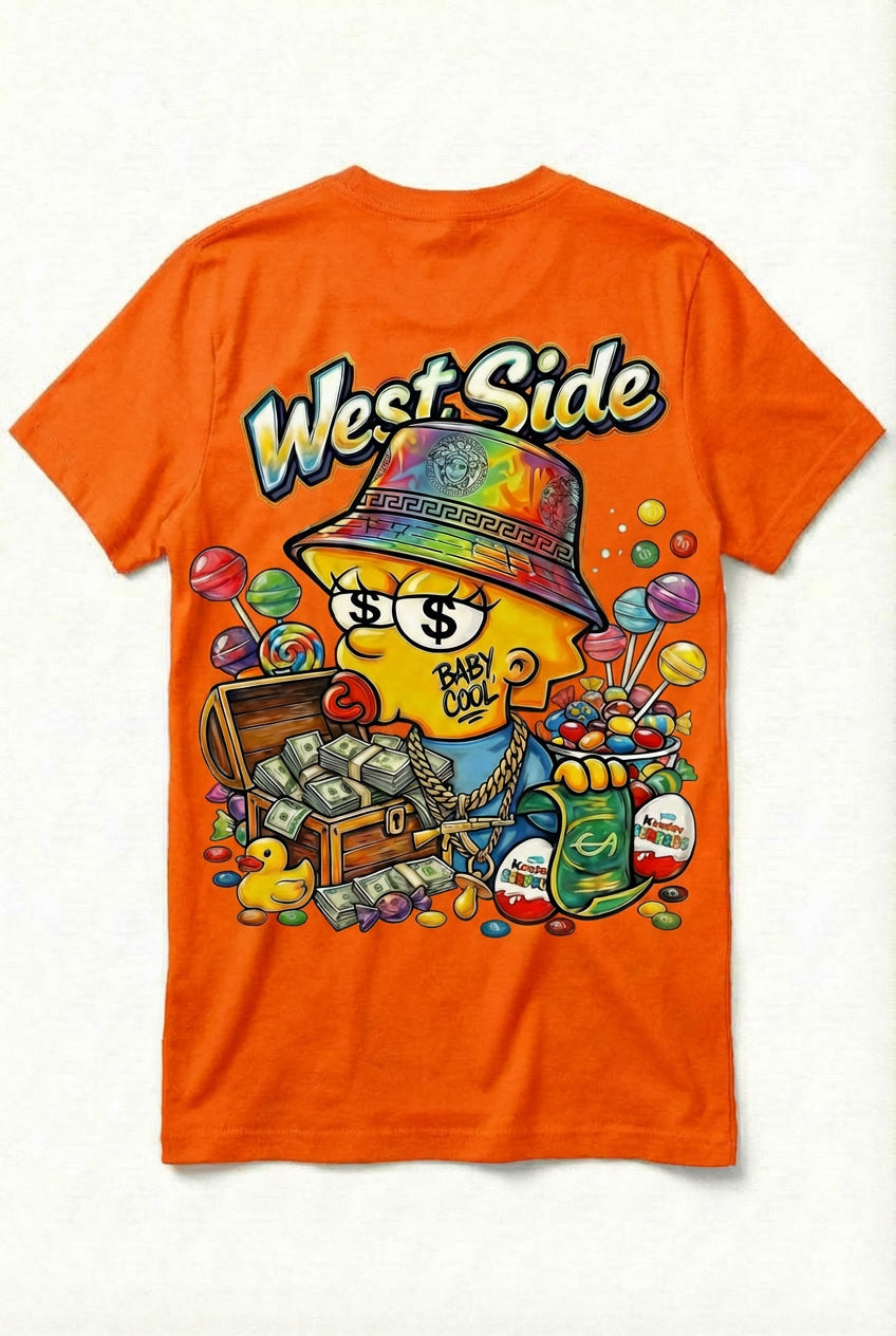 🖤 T-SHIRT WEST SIDE – BABY COOL CANDY MONEY