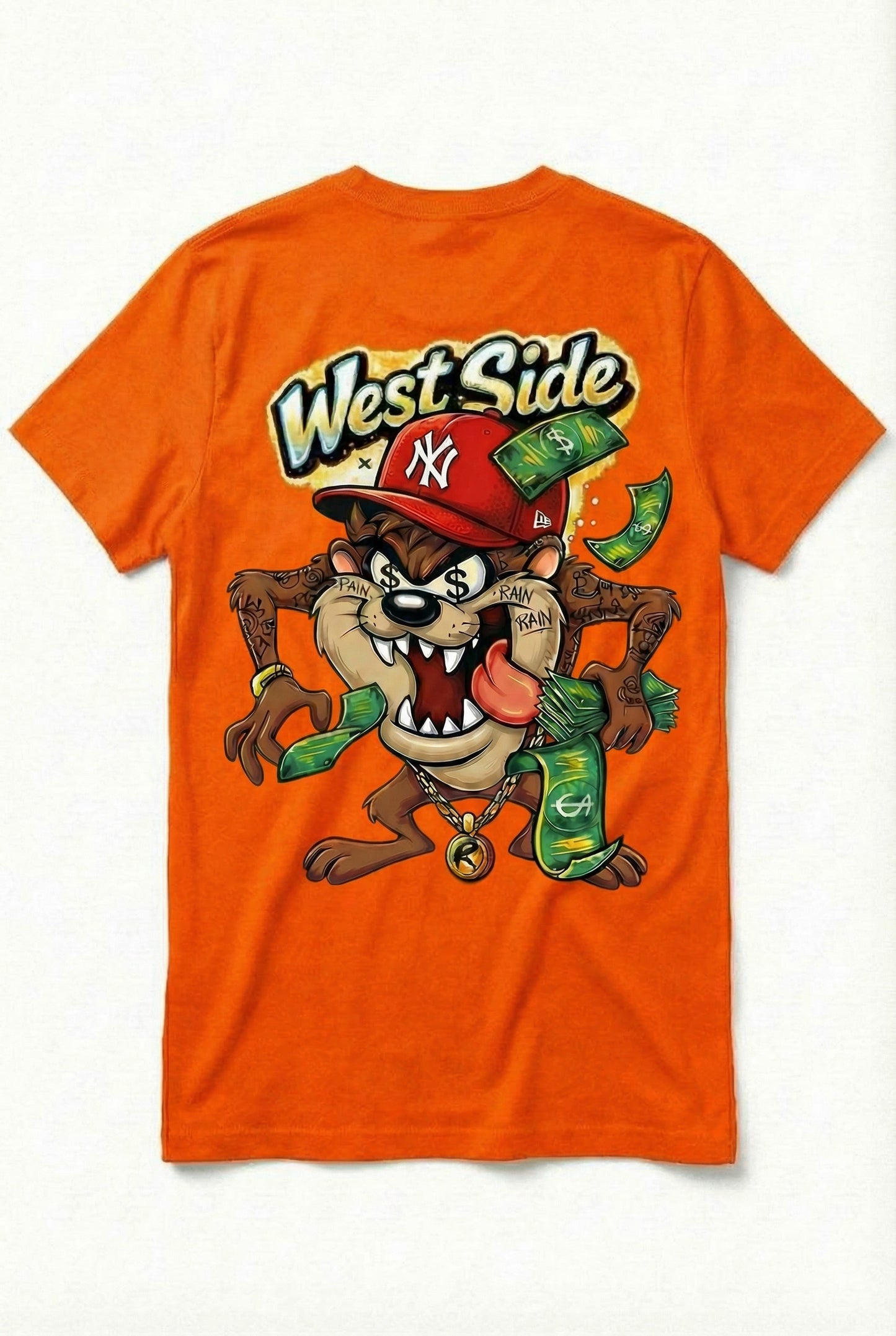 T-shirt West Side Taz – Cartoon Street Art & Pop Culture