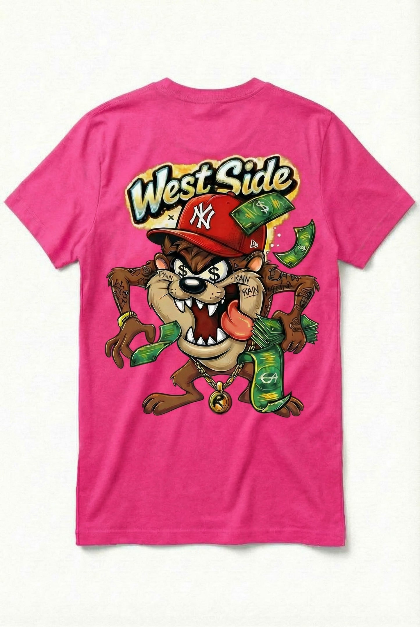 T-shirt West Side Taz – Cartoon Street Art & Pop Culture
