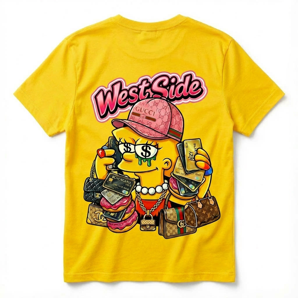 T-shirt West Side Queen – Cartoon Luxe & Street Art