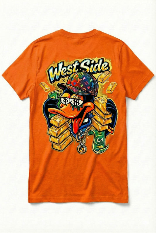 T-shirt West Side Duck – Street Art & Pop Culture