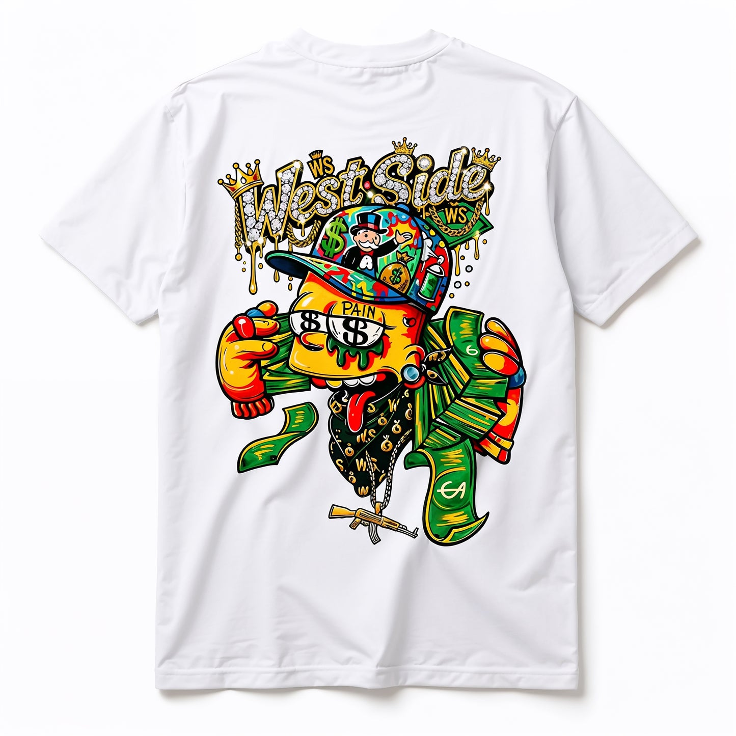 Tee-shirt West Side Clothing – Money Hustle Edition 💵🔥