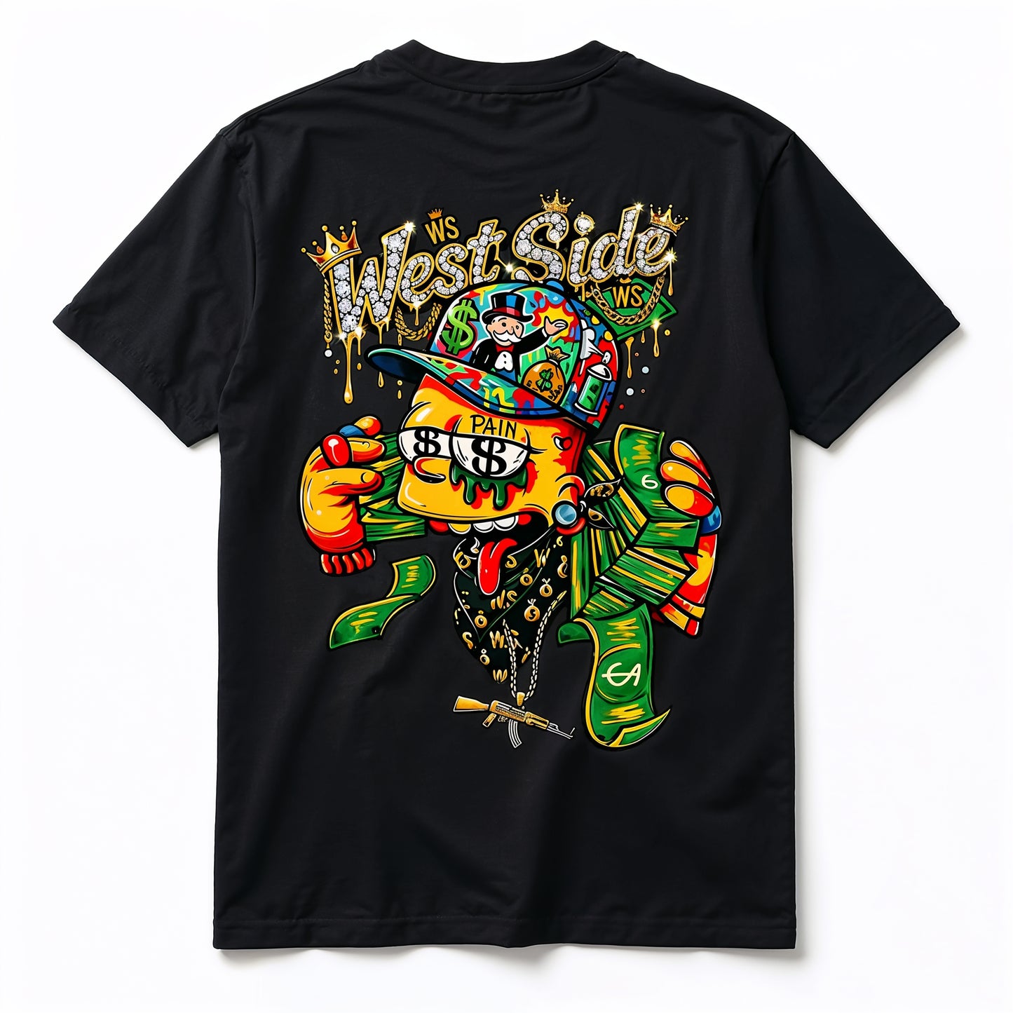 Tee-shirt West Side Clothing – Money Hustle Edition 💵🔥