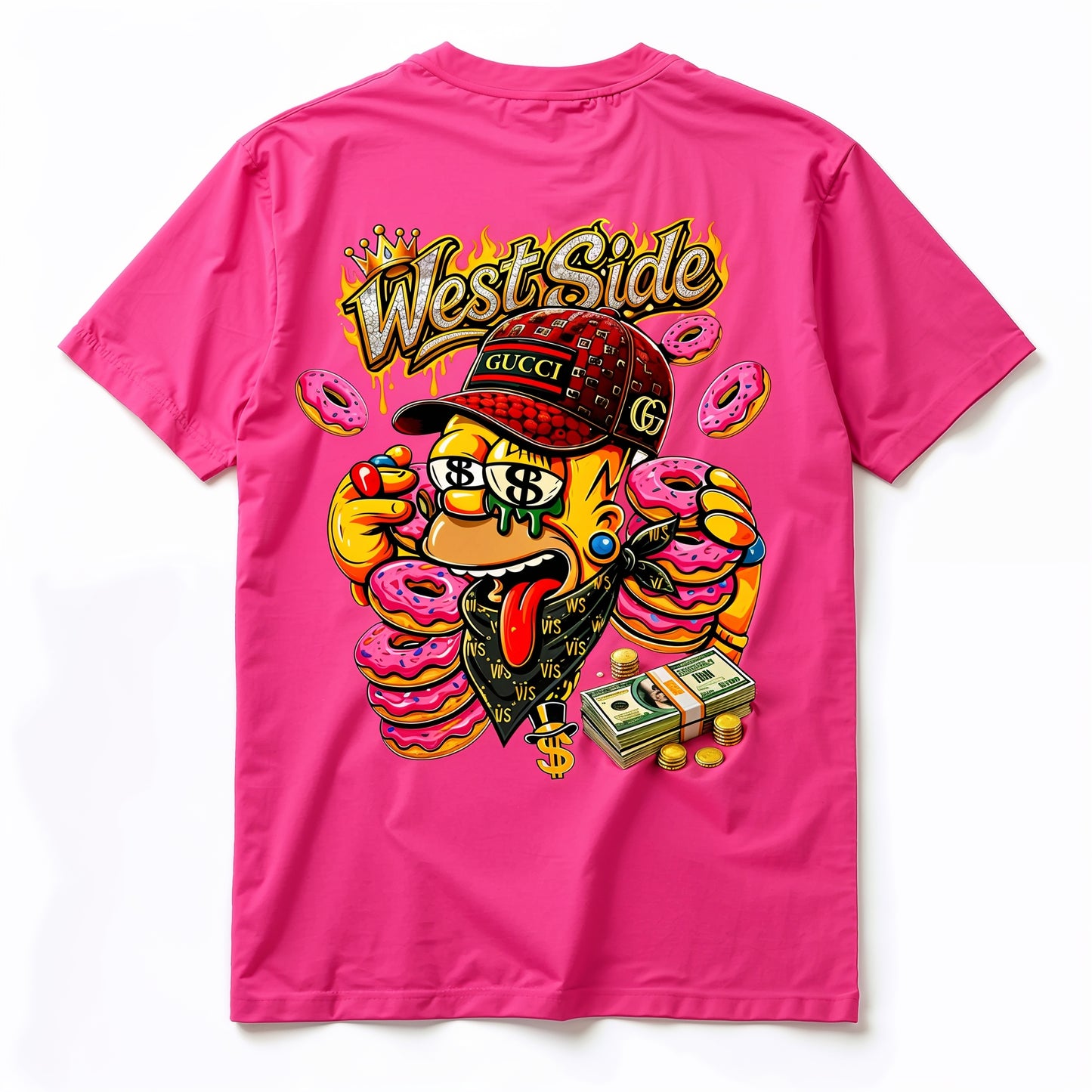 Tee-shirt West Side Clothing – Donut Hustle Edition 🍩💸