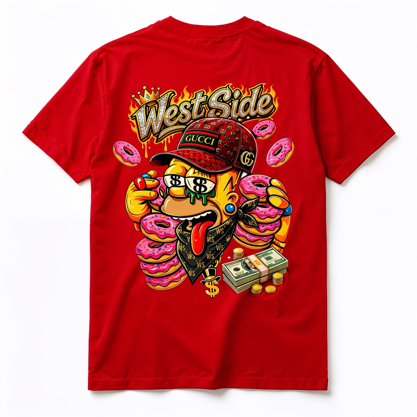 Tee-shirt West Side Clothing – Donut Hustle Edition 🍩💸
