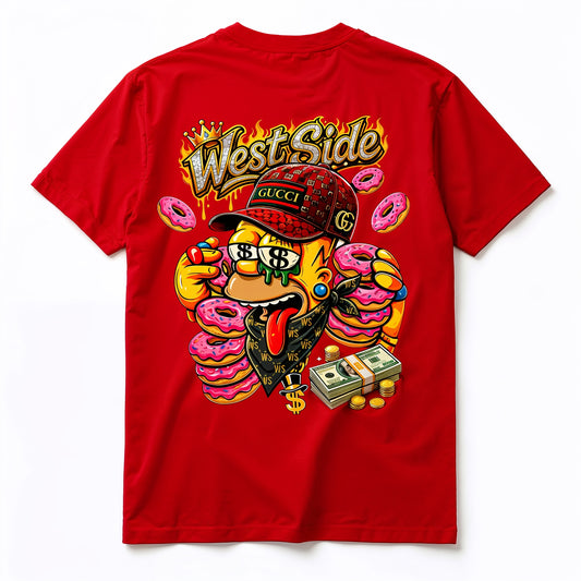 Tee-shirt West Side Clothing – Donut Hustle Edition 🍩💸