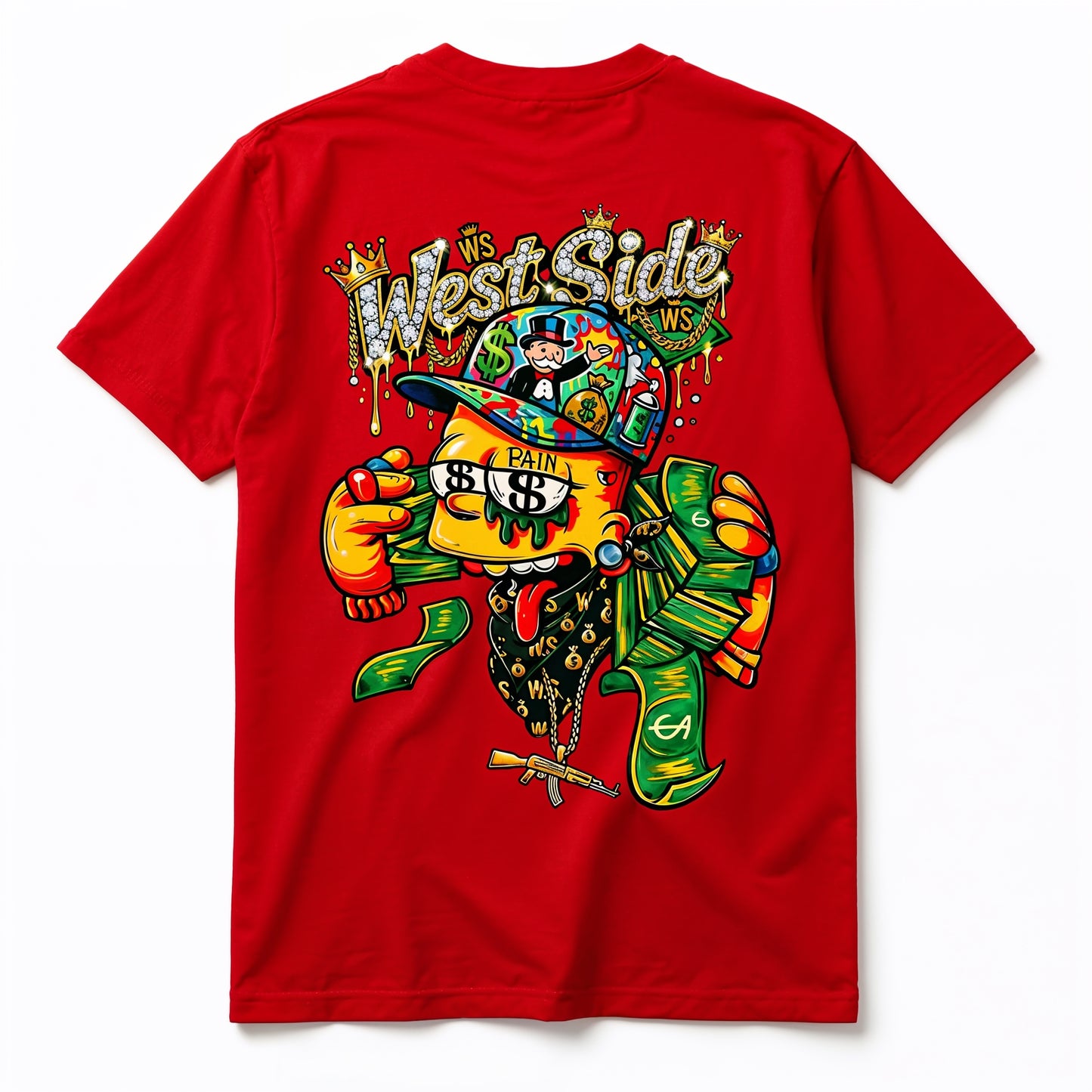 Tee-shirt West Side Clothing – Money Hustle Edition 💵🔥
