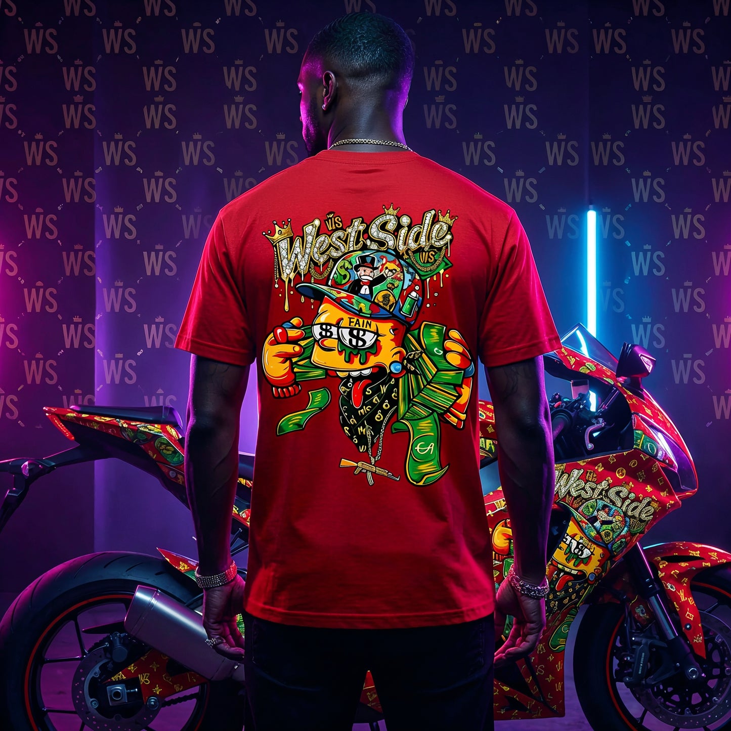 Tee-shirt West Side Clothing – Money Hustle Edition 💵🔥