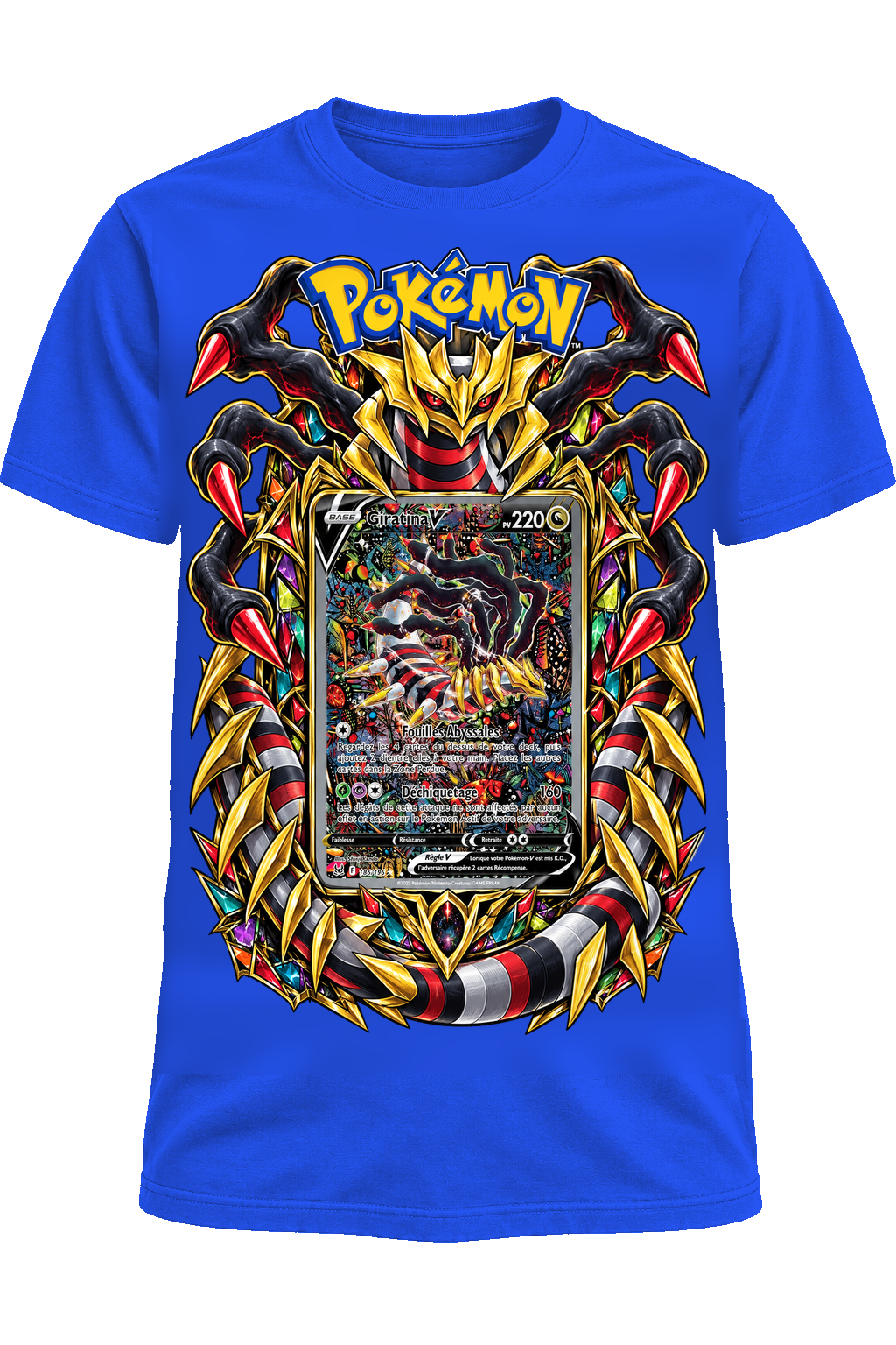 Tee-shirt Giratina V 186/196 bleu — West Side Clothing