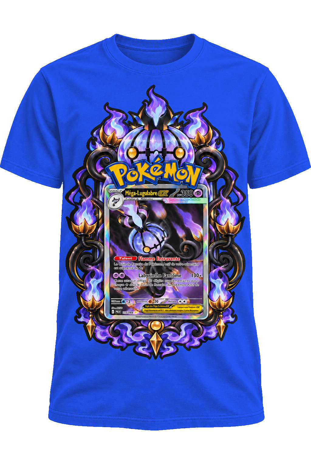 Tee-shirt Méga-Lugulabre EX 115/084 bleu — West Side Clothing