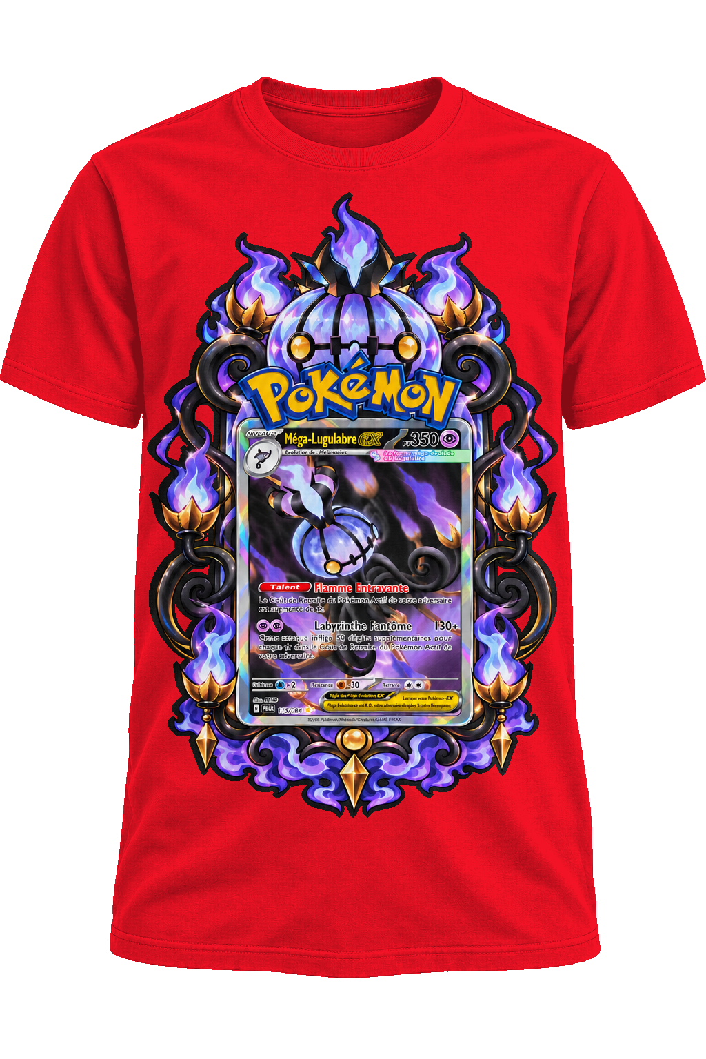 Tee-shirt Méga-Lugulabre EX 115/084 rouge — West Side Clothing